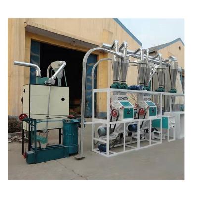 China Hot Sale High Efficiency Small Wheat Flour Machine Small Flour Production Line Corn Flour Mill Plant for sale