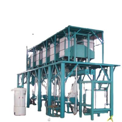 China Small Scale Wheat Maize Flour Mill Line 5-10 T/D High Efficiency Wheat Maize Flour Mill for sale