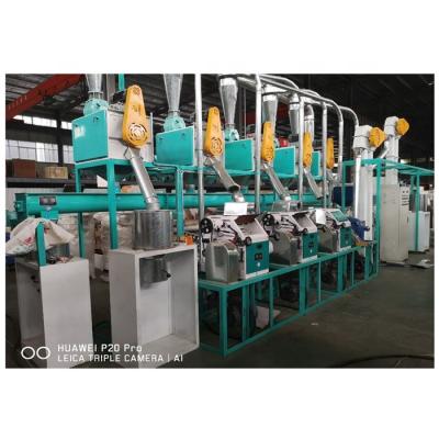 China High Efficiency Industrial Automation 15-20 Ton Corn Milling Machine Corn Flour Mill Plant Corn Grit Making Machine for sale