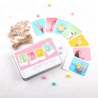 China Factory Recyclable Custom Printed Rectangular Metal Gift Tin Gift Box for sale