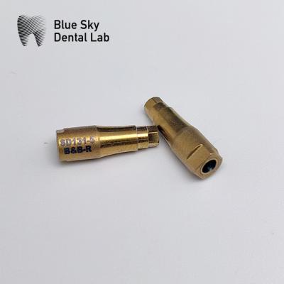 China Gold BB Implant Scan Body High Precision 3shape Scanbodies for sale