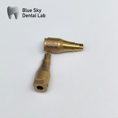 China Gold Implantat Scan Körper Bluesky Anthogyr Scanbody für mehrere CAD / CAM-System zu verkaufen