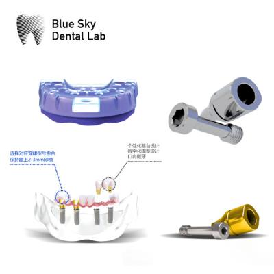 China Dental Implant Scan Body Reusable Scan Bodies For Dental Implants for sale