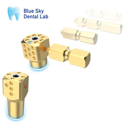 China Blue Sky Implant Multi Unit Scan Body Dental Implant For Edentulous for sale