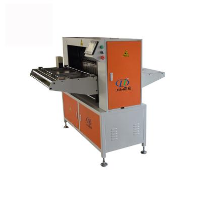 China Hot Factory 2021 New Product Full-automatic Leitai Design Used Knife Paper Filter Air Creasing Machine for sale