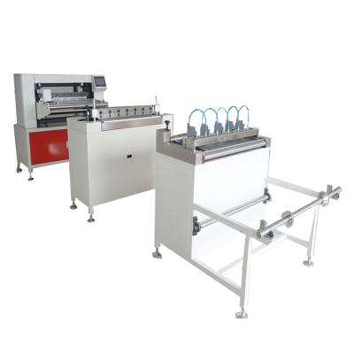 China Hot 2021 factory Leitai produce hepa hepa filter machine Full-auto knife paper filter air pleating machine for sale