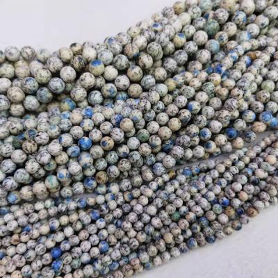 China Polished beads strand loose K2 stone good quality natural smooth gemstone wholesale bead for jewelry making for sale