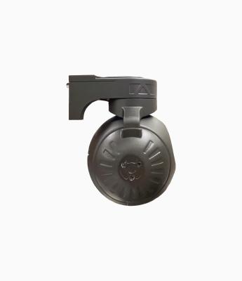 China Cuadro de metal de 64 mm Dia Eo Gimbal Doble Ejes Sensores Dual Foco Fijo cámaras de televisión con dos FOV diferentes para vigilancia en venta