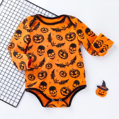 China Eco-friendly Washable Breathable Toddler Substantial Halloween Kids Costumes Boho Baby Romper For Kids Baby Romper for sale