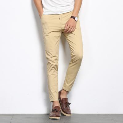 China New Design QUICK DRY Mens Khaki Pants 100% Cotton Clothing For Men for sale