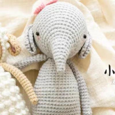 China 2021 Crochet Doll Cartoon Dolls Handmade Knitting Crafts Toys for sale