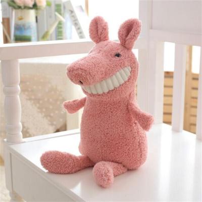 China Cute And Ugly Smile Tooth Doll Bulk Plush Toy Gift Eco-friendly Small Warm Plush Animal Toy Large for sale