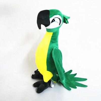 China Environmental Custom Realistic Cartoon Parrot Plush Toy For Gifts Supply Items Plush Toy for sale