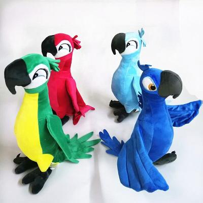 China Environmental Promotion Led Charizard Sparrow Sounding Kiwi Green Big Eye Colorful OEM Design Stuffed Seagull Toy For Play Shaped Bird Toy for sale