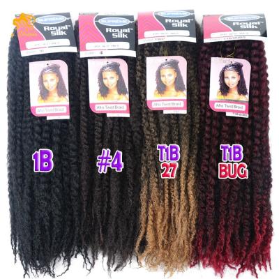 China Curly Crochet Braids Afro Kinky Curly Marley Loop Hair Extension for sale