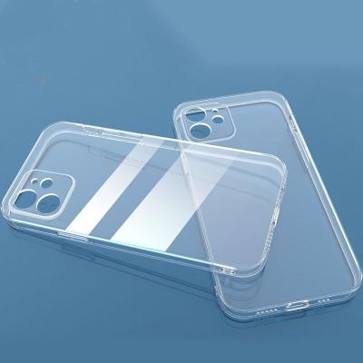 China Transparent Soft Anti-fall TPU Mobile Phone Case for sale