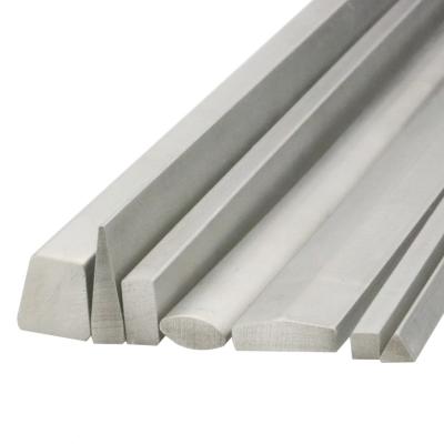 China Construction Bright Trapezoid Profiled Steel Bar 304 316 321 Triangular Stainless Steel Bars for sale