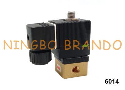 China 3 Way Brass Solenoid Valve 6014 C 6014 D 1.5 2.0 2.5 1/16 5/64 NBR EPDM FKM for sale