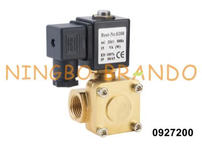 China 0927200 1/2'' 1.6 MPa Brass Solenoid Valve 2 Way Normally Closed 24V 110V 220V for sale