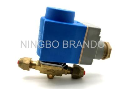 China EVR 3 220/230V AC Refrigeration Solenoid Valve with Brass Body , Liquid Line Solenoid Valve for sale