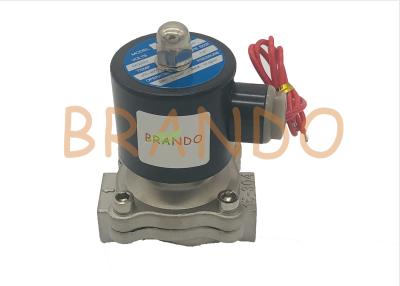 China Normally Closed Solenoid Pneumatic Valve / Thread Water Solenoid Valve 1/2