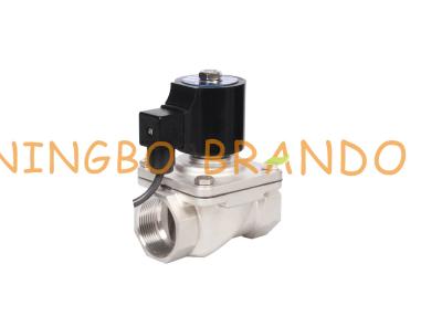 China Válvula de solenoide IP68 de aço inoxidável impermeável para a fonte 1/2” 3/4