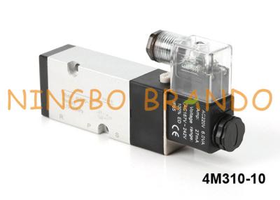 China 4M310-10 Airtac Type Namur 5/2 Solenoid Valve 24V DC 220V AC for sale