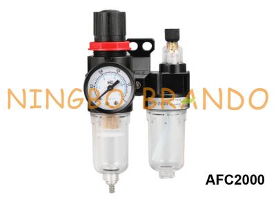 China 1/4'' AFC2000 Airtac Type FRL Pneumatic Filter Regulator Lubricator for sale