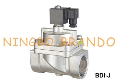 China Barra de aço inoxidável 12V 24V da válvula de solenoide 100 do ar de alta pressão da água à venda