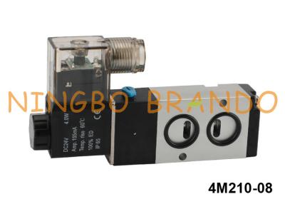 China 4M210-08 Airtac Type Namur Solenoid Valve Pneumatic 5/2 Way 24V 220V for sale