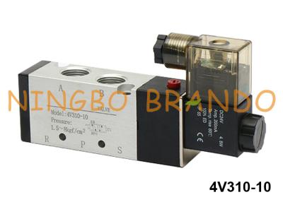 China 4V310-10 Airtac TYpe Pneumatic Solenoid Valve 5 Way 2 Position 220VAC for sale