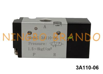 China 3A110-06 Airtac Type Pneumatic Air Pilot Valve 3/2 Way for sale