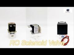 water purifier reverse osmosis system ro solenoid valve 1/4‘‘ 24v