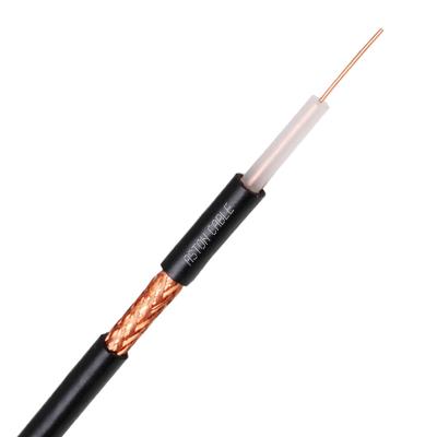 China Al CU Conductor Al Foil +braiding CATV/CCTV RG6 Coaxial Cable For CCTV Cable CATV Satellite Systems for sale