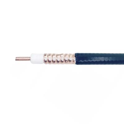 China Communicationg Wire Coaxial Leakage RF Cable 1/2 Conductor Low Less Cable Corrugated Copper Leaky 1/2 Low Less Cable for sale