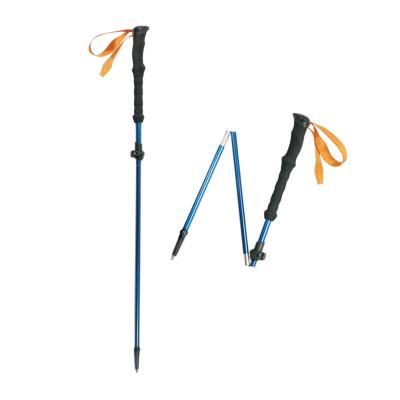 China EVA Support Customized Personal Logo Folding Walking Poles Folding Walking Poles for sale