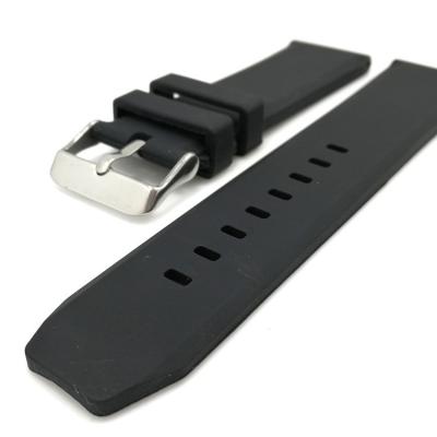 China MINGJIANG durable vulcanized rubber strap fkm watch strap rubber watch strap for sale