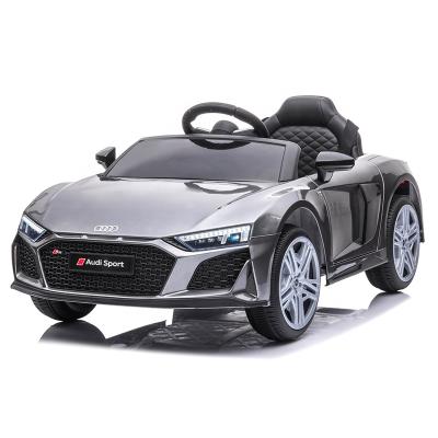 China Ride On Toy Cheap Kids Ride On Cars With Parent AUDI R8 Remote Control License 12 Volt Electric Toy Car For Baby To Drive for sale