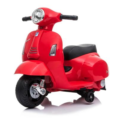 China Ride On Toy Children Ride On Electric Cars Play For Wholesale New Model Vespa GTS 6V Mini Baby Ride On Motorcycle for sale