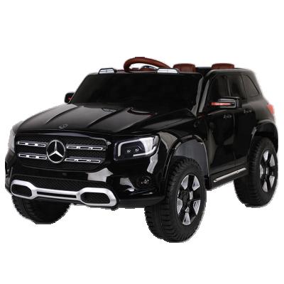 China Ride On Toy Kids Electric Cars Ride On 12v With Benz GLB License 2 Seater Remote Control Kids Ride On Car for sale