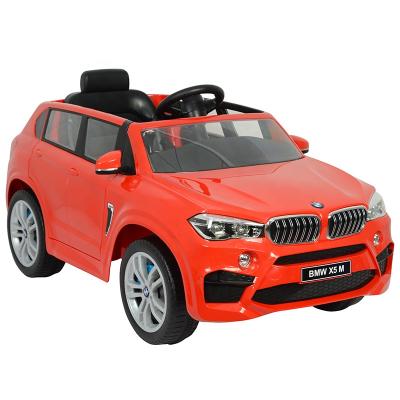 China Ride On Toy New Authorized X5M Factory Price Kids Electric Car 12v For Kids To Drive Baby Ride On Toy Car for sale