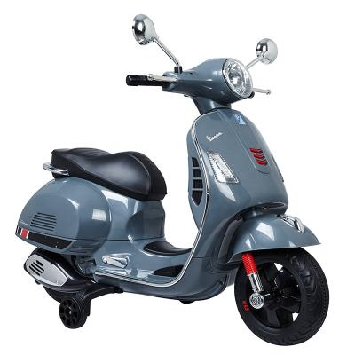 China Ride On Toy Kids Cars Rechargeable Battery Operated Vespa Electric Motorcycle For Baby To Ride On for sale