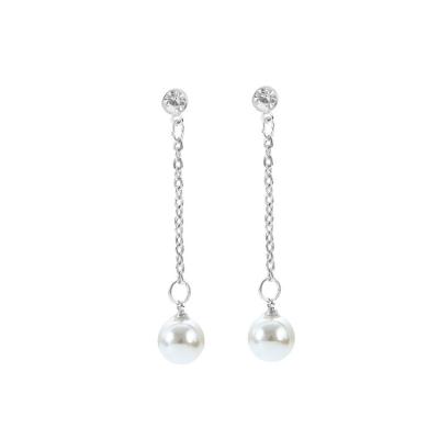 China CLASSIC Faux Pearl Chain Earring Fashion Jewelry Dangle Earrings for sale