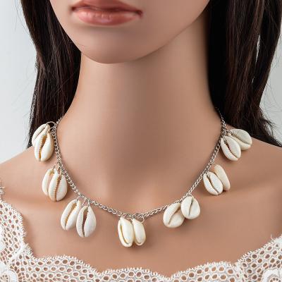 China Shellfish Chain Sea Shell Necklace Trendy From Europe And America for sale