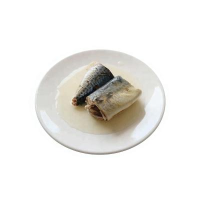 China No Additives Good Quality Artificial Mackerel Canned Fish In Nature Oil for sale