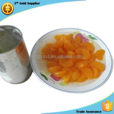 China Canned 425g Canned Fresh Tangerine In Light Syrup | canned orange segments for sale