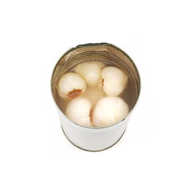 China New Whole Harvest Cultured Good Quality Canned Lychee In Heavy Syrup for sale