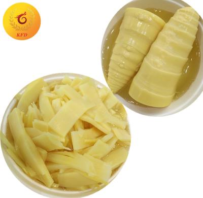 China Canned bamboo shoot strip/slice/whole/halves in brine bamboo shoot cans for sale