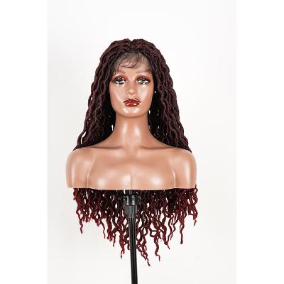 China Kinky Curl 4 x 4 5 x 5 Custom long hair simulation fiber wig, ladies natural quality braid for sale