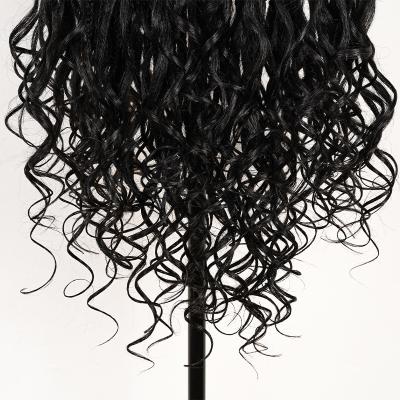 China Kinky Curl Wholesale cheap big wave high-grade breathable woven synthetic fiber wigs for sale